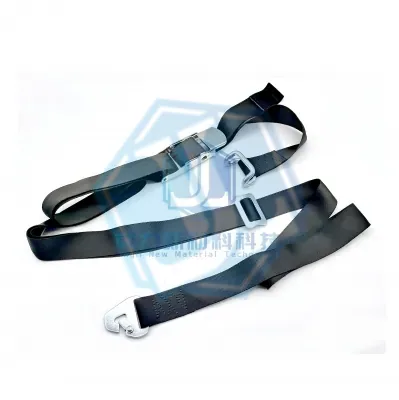 curtainside truck strap — 50 mm · rave hook + snap hook