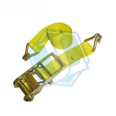 4inch double J hook ratchet strap