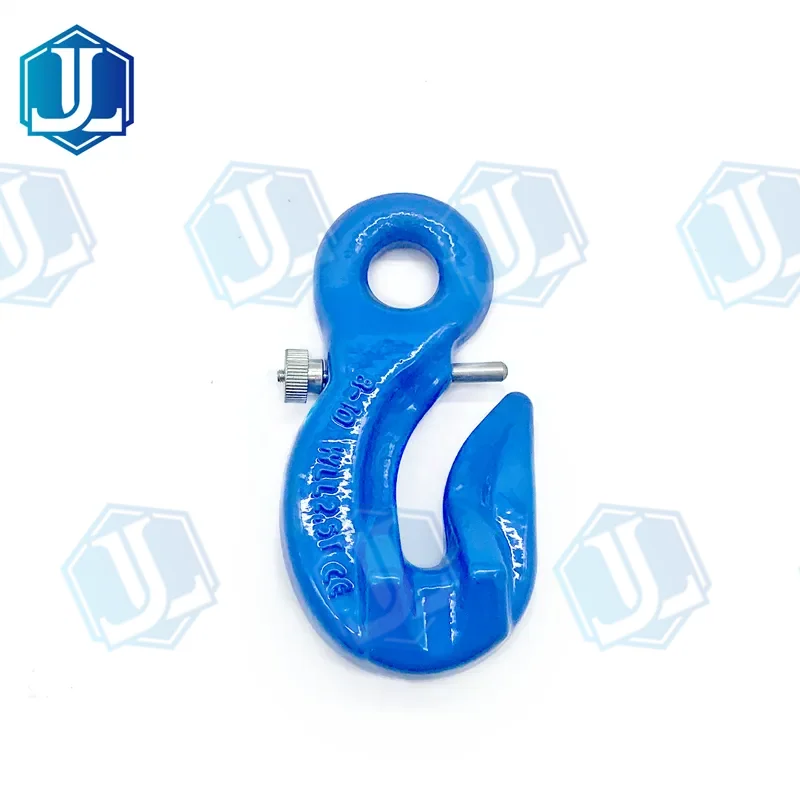Grade 100 G100 Hook — Deep Throat Eye Grab Hook (Item No. 148) — Rigging hardware manufactured by Zhejiang Jingli, China