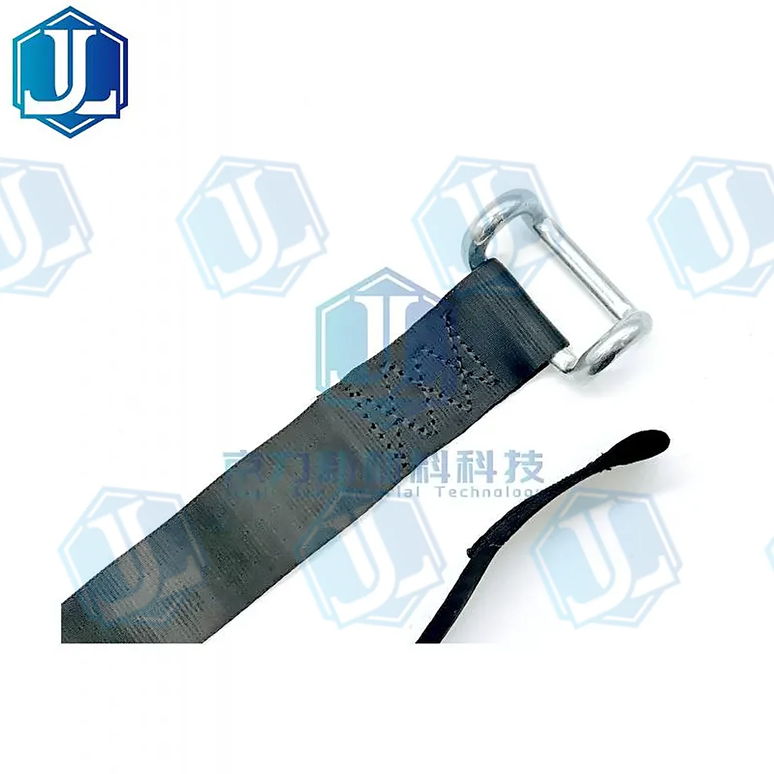 curtainside truck bottom strap (Item No. 77) — Ratchet Tie Down manufactured by Zhejiang Jingli, China