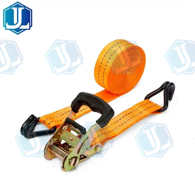 2000KG rubber handle ratchet strap (Item No. 26) — Ratchet Tie Down manufactured by Zhejiang Jingli, China