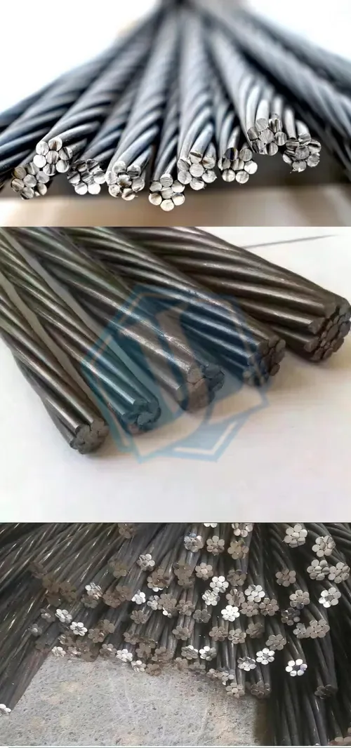 PC steel strand stay wire — 1x7 / 1x19 galvanised prestressed (Item No. 265) — Wire Rope image 3 of 4