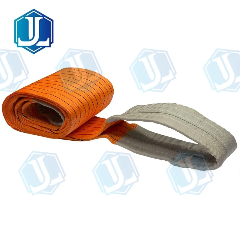 8Ton 8000kgs Flat lifting webbing sling — variant 2 of 3 — Flat Webbing Sling manufactured by Zhejiang Jingli, China