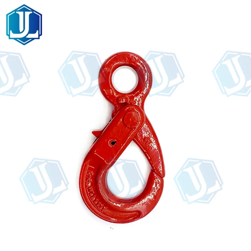 Grade 80 G80 Hook — Eye Type Hook (Item No. 186) — Rigging hardware manufactured by Zhejiang Jingli, China