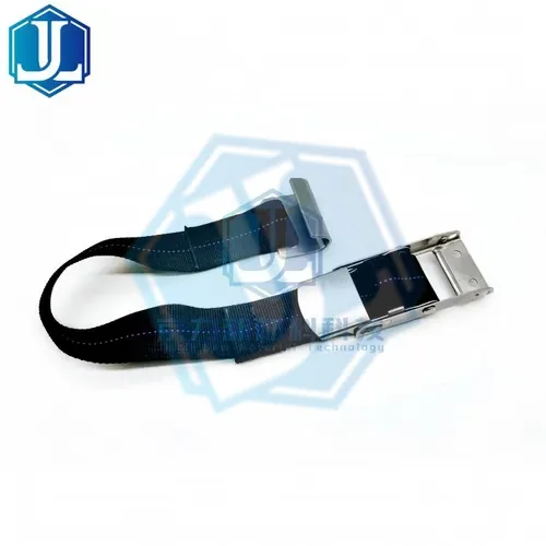 Curtainside Bottom Strap Assembly — external curtain strap · over-centre buckle (Item No. 85) (Item No. 85) — Ratchet Tie Down image 1 of 4