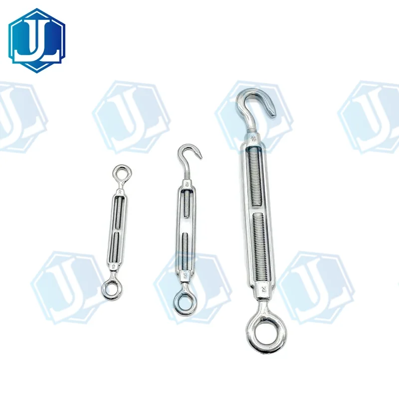 304 /316 Stainless Steel Turnbuckle — European Type Turnbuckle (Item No. 289) — Rigging hardware manufactured by Zhejiang Jingli, China