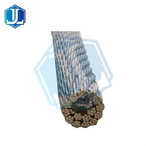 PC steel strand stay wire — 18x7+FC / 18x7+IWS rotation-resistant (Item No. 281) — Wire Rope image 1 of 4