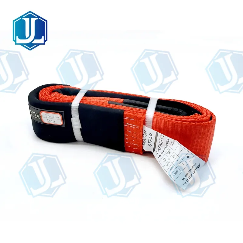 heavy duty recovery strap (Item No. 149) — Ratchet Tie Down manufactured by Zhejiang Jingli, China