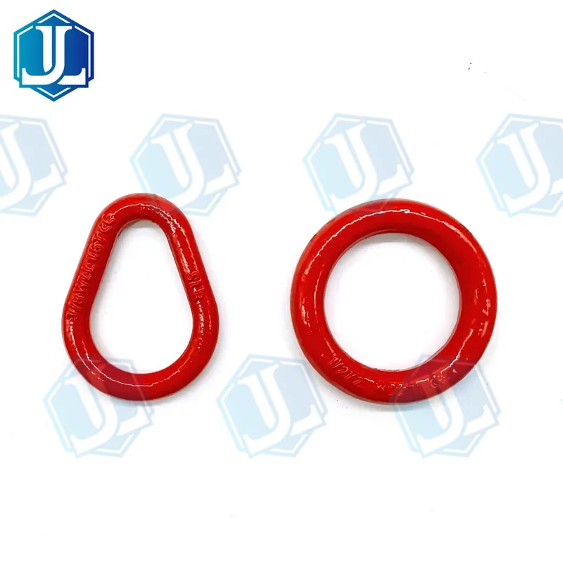 Grade 80 G80 Ring (Item No. 162) — Rigging hardware manufactured by Zhejiang Jingli, China