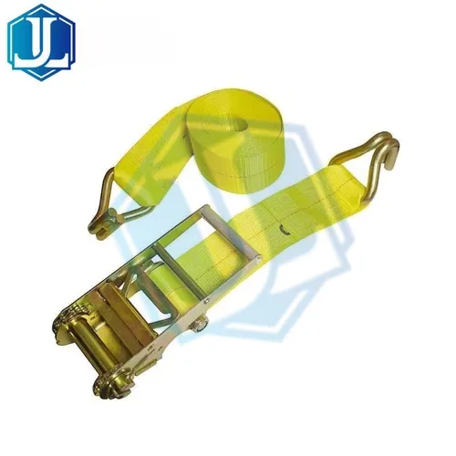 4inch double J hook ratchet strap (Item No. 59) — Ratchet Tie Down image 1 of 4