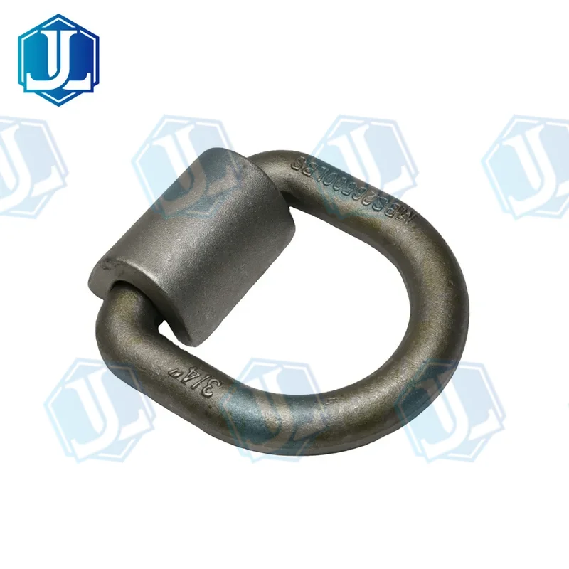 Weld-on D Ring (Item No. 130) — Rigging hardware manufactured by Zhejiang Jingli, China