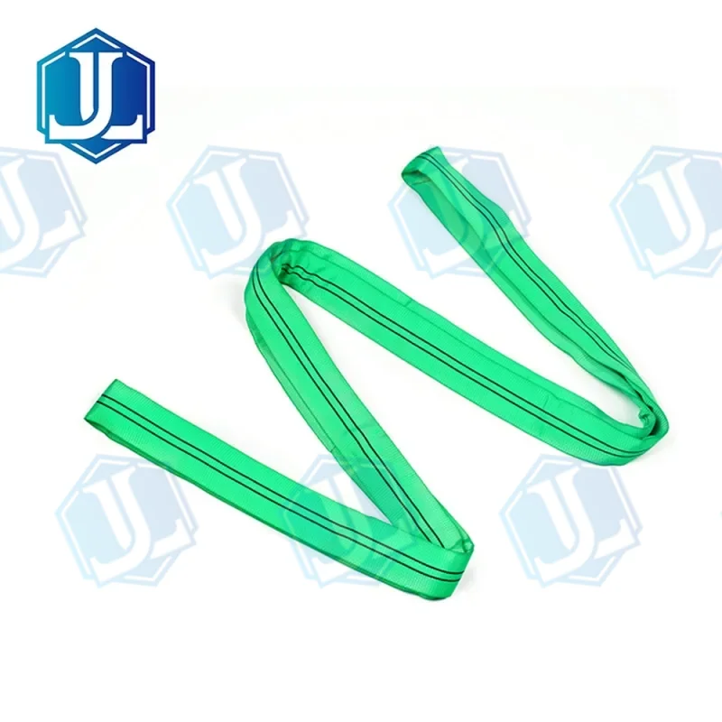 2Ton 2000kgs Round Lifting Sling — Round Sling manufactured by Zhejiang Jingli, China