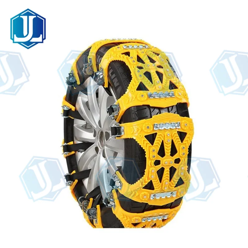 TPU tire snow chains — TPU Tank Snow Chains (Item No. 157) — Chain manufactured by Zhejiang Jingli, China
