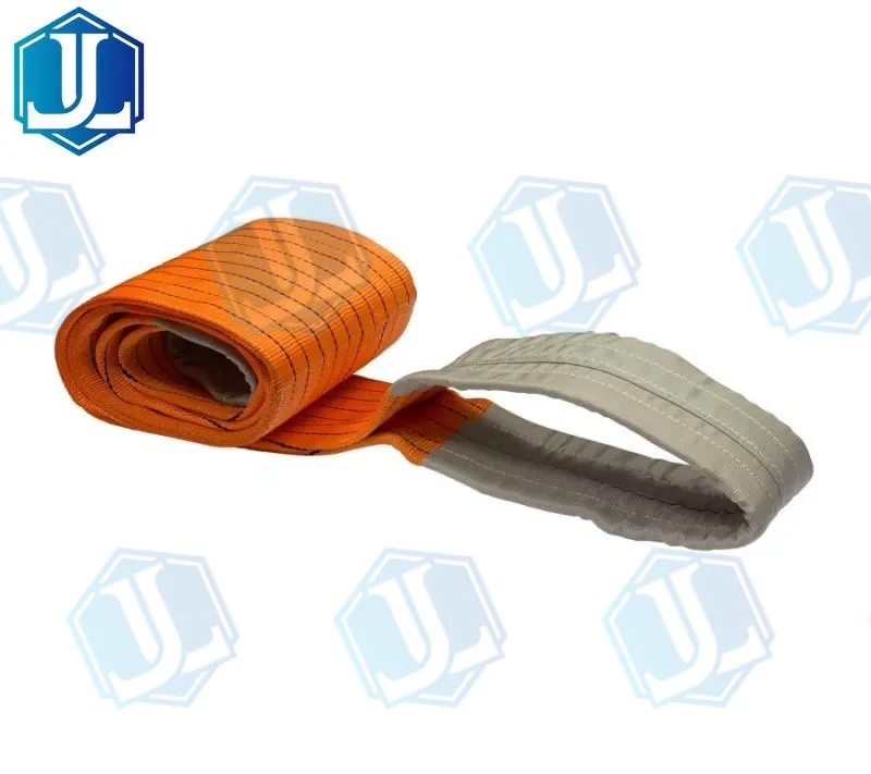8Ton 8000kgs Flat lifting webbing sling — variant 3 of 3 — Flat Webbing Sling manufactured by Zhejiang Jingli, China
